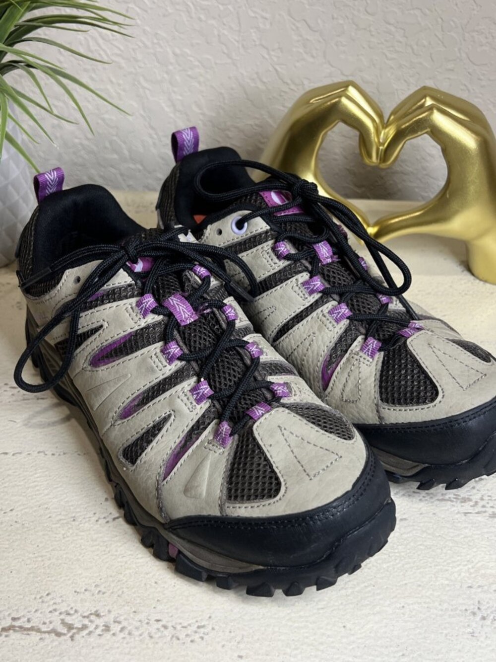 Merrell Mojave Brindle Select Dry Hiking Shoes Size 9